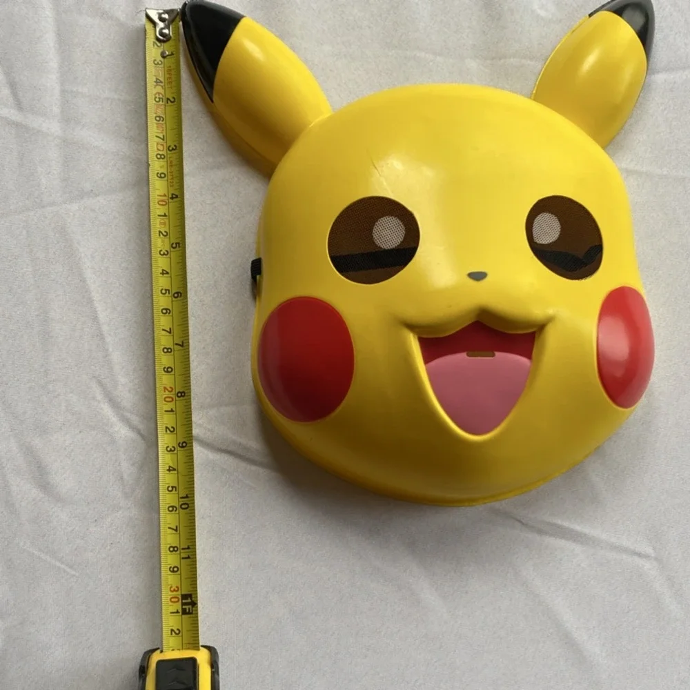 Disguise Pokémon Pikachu Kids Adjustable Face Mask Plastic Yellow One Size